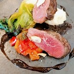 trattoriatimbro - ランチコースのメイン