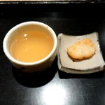 鮨みなと - 帆立の出汁