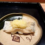 鮨みなと - 太刀魚塩焼き