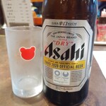 Tsubohachi - 瓶ビールはスーパードライ中517円税込