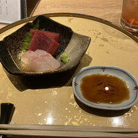 池袋 寿司 個室 空 - お造り二種