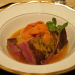 トゥ・ラ・ジョア - 信州牛のウニ仕立て　(2012/09)