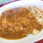 カレーショップ コーヨー - やきめしカレー大盛り（600円）