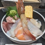 海鮮魚力 - ランチ海鮮丼（790円）