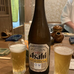 ぎんざ磯むら - 瓶ビール中630円税込