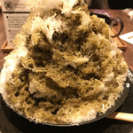 MARUFUJI CAFE - ほうじ茶かき氷