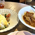 カフェピアニッシモ - 野菜ごろごろカレー