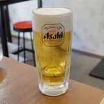 大衆スタンド 東野田四丁目 - スーパードライ生ビール