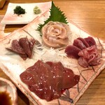 とり喜 - 鳥刺し