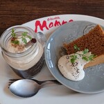 Itaria Chuu Bou Mamma - コーヒーゼリーとシフォンケーキ