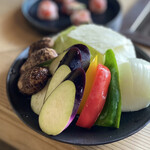 ろばたやき山ろく - 野菜焼き