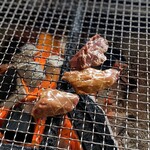 ろばたやき山ろく - レバ焼き