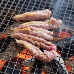 ろばたやき山ろく - せせり焼き