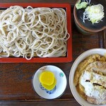 ゑびや - ミニかつ丼セット