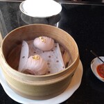 龍天門 - 海老餃子、プリプリ