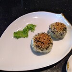 龍天門 - ニラ饅頭は珍しい