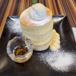 Cafe brunch TAMAGOYA - 日の出たまごのプレミアムパンケーキ