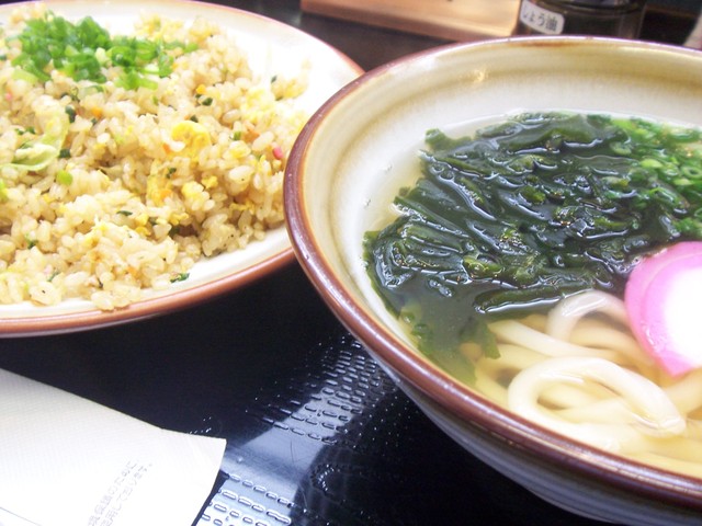 初めての「うどん＆炒飯」セット』by エリカ先生 : 麺ますや - 徳力