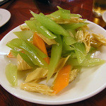 中国料理 東順永 - セロリと湯葉の冷菜