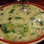 中国料理 東順永 - 〆のピータンかゆ