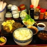 貴乃家 - Ｂセットご飯中盛り