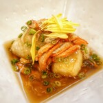 ツバメキッチン - 里芋の唐揚げ蟹あんかけ