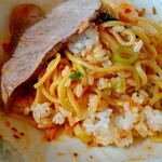 遊食空間ぶんぶん - 追い飯投入、攪拌！