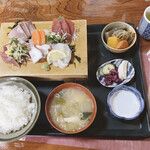 ことのや - 大漁盛(刺身)定食　1,210円