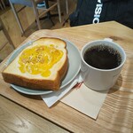 シアトルズベストコーヒー - モーニングセット390円