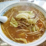 山忠 - 味噌ラーメン650円