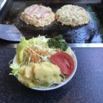田よし - セットのサラダ