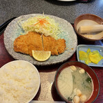 とんかつ福助 - オランダカツ定食。