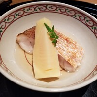 まき村 - 甘鯛若狭焼き 筍