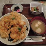 Uokiyo - 小海老のかき揚げ丼