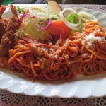 一番館 - スパゲティーセット