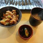 ステーキハウス 秀 - ガーリックライス　2021.3