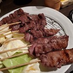 串蔵 - タンとハラミ串