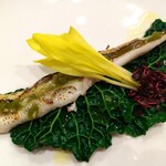 フレンチ レストラン ヨシヤ - ■焼き穴子～わさびソース～