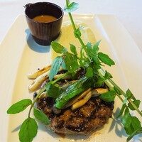 RUBY JACK'S SEAFOOD & STEAK - ランチ：COURSE A（メイン ビーフハンバーグステーキのチャーグリル）