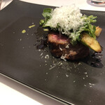 リストランテ カノフィーロ - アスパラガスと牛肉（うち太もも）