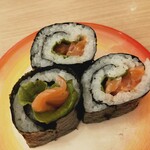 すし江戸 - サーモン巻
