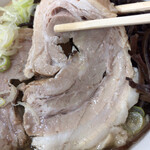 自家製太麺 渡辺 - 今日の煮豚
