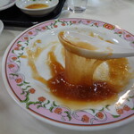 餃子の王将 - 酢豚の餡が凄い