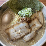 らぁーめん 夢屋台 - 夢らーめん　大盛り