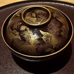 馳走 啐啄一十  - 福岡_白甘鯛、熊本_車海老の真薯、鮪の削り節〜礼文島 天然利尻昆布 礼文島船泊(平成二十六年物)〜