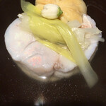 馳走 啐啄一十  - 福岡_白甘鯛、熊本_車海老の真薯、鮪の削り節〜礼文島 天然利尻昆布 礼文島船泊(平成二十六年物)〜