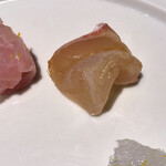 馳走 啐啄一十  - 来島の鯛(5日熟成)