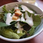 ビンゴ タコス キッチン - タコスランチのサラダ
