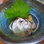 いろり料理･釜めし もりしげ - 鮎のそろばん