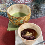 小城鍋島家Ten - お抹茶と豆乳プリン